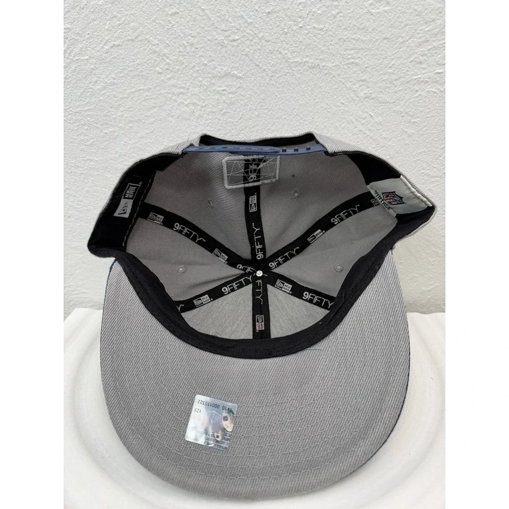 New Era 9FIFTY Dallas Cowboys NFL‎ Vintage Snapback Hat Gray Blue OSFM